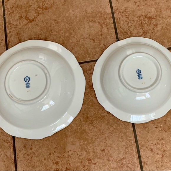 Vintage Reichenbach Echt Kobalt Blue/gold Bowls Germany - Picture 10 of 12